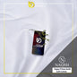 Brother Fabrics Naqsh Super Prime Gold Soft Cotton – Classic Snow White | Premium Men's Unstitched Cotton Suit