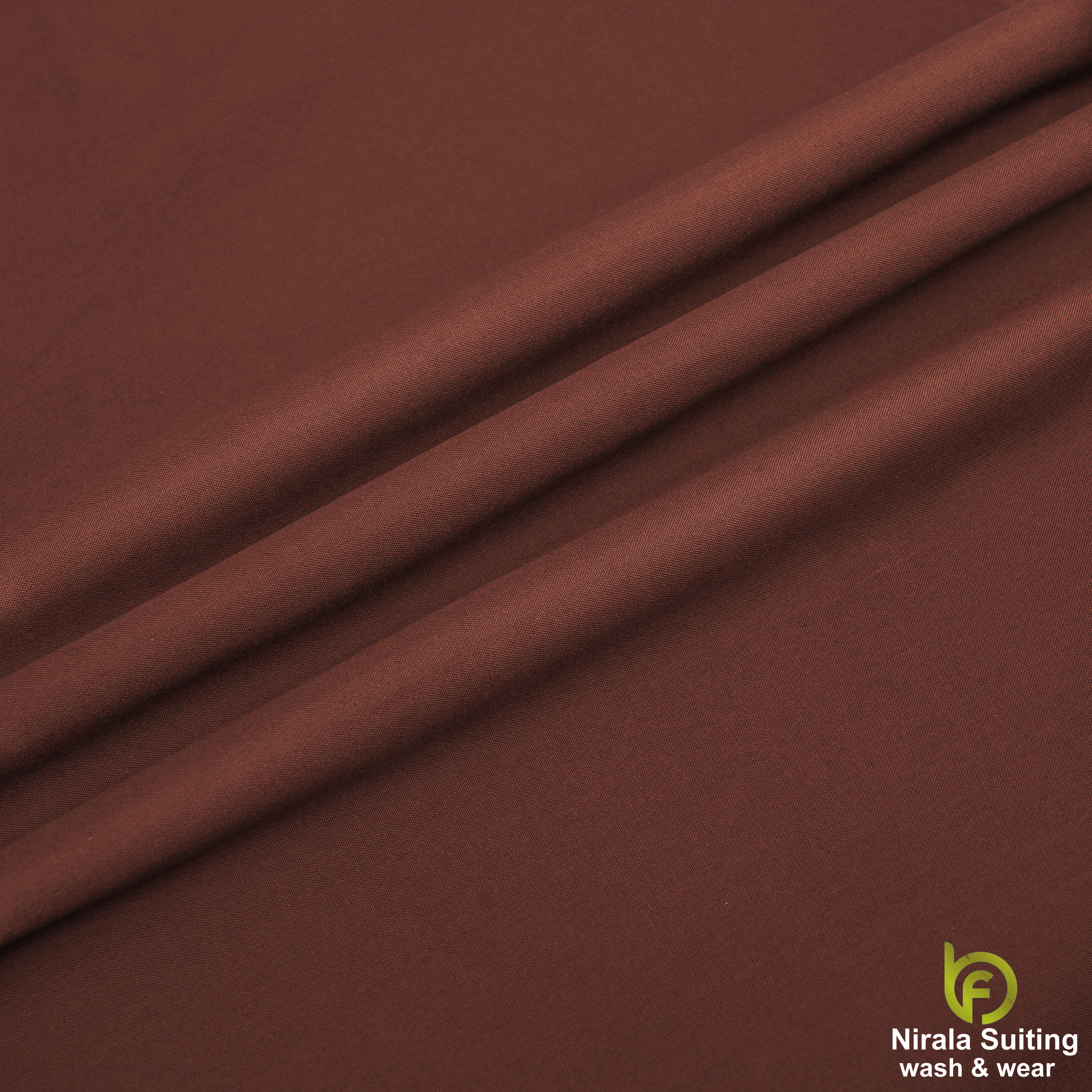 Brother Fabrics Nirala Gold – Chestnut Bronze | Premium Wash & Wear Fabric