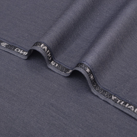 Obal Premium Dark Steel Blue Unstitched Men’s Suiting Fabric