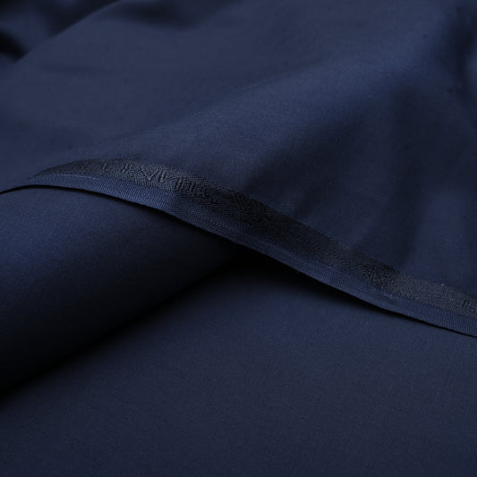 Classic Midnight Navy Unstitched Wash & Wear Fabric for Men’s Suits-7