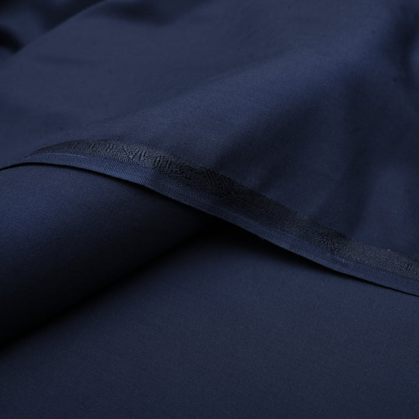 Classic Midnight Navy Unstitched Wash & Wear Fabric for Men’s Suits-7