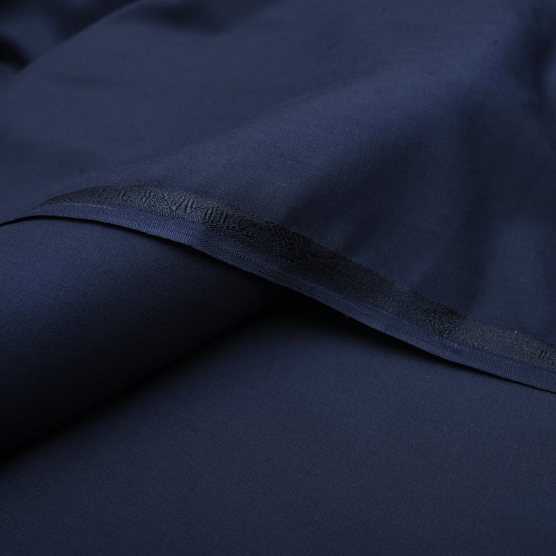 Classic Midnight Navy Unstitched Wash & Wear Fabric for Men’s Suits-7