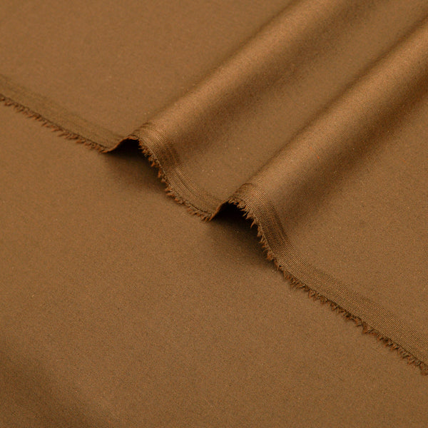 Premium Tobacco Brown Unstitched Men’s Suiting Fabric