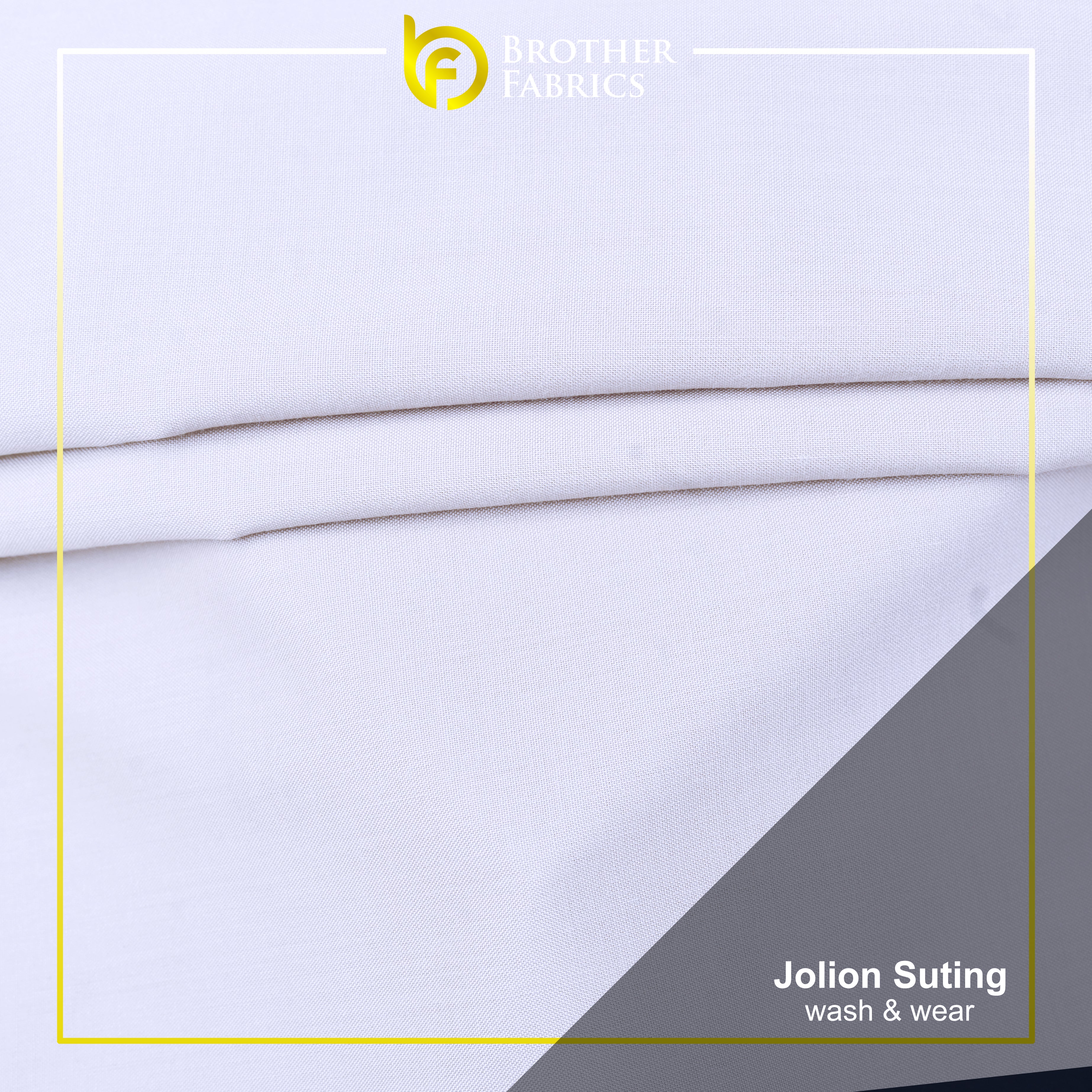 Brother Fabrics Jolion Suiting Wash & Wear – Classic White