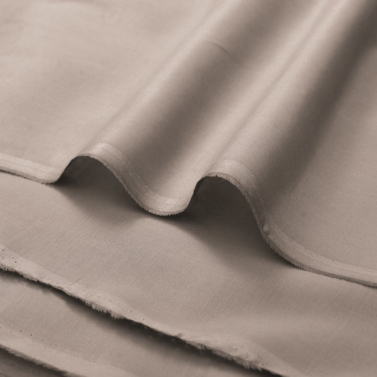 Classic Taupe Beige Unstitched Wash & Wear Fabric for Men’s Suits-6