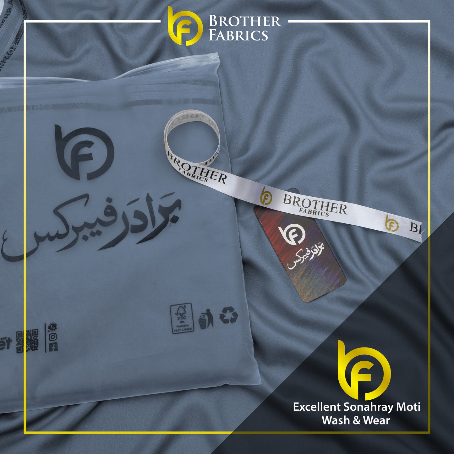Excellent Sonahray Moti Wash & Wear – Slate Blue
