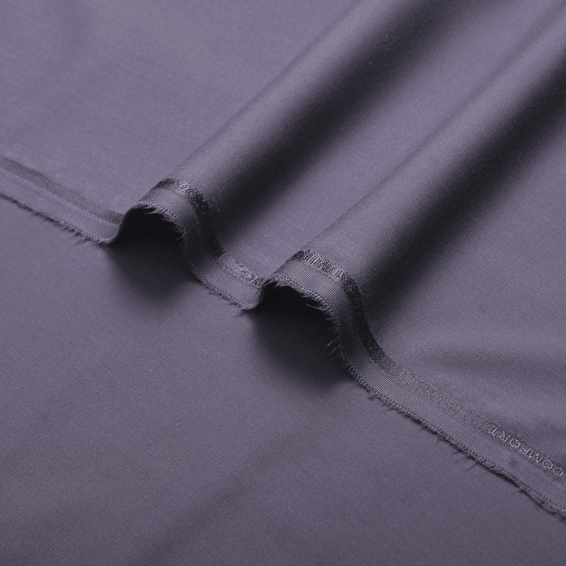 Premium Smooth Satin Fabric in Elegant Charcoal Gray-6