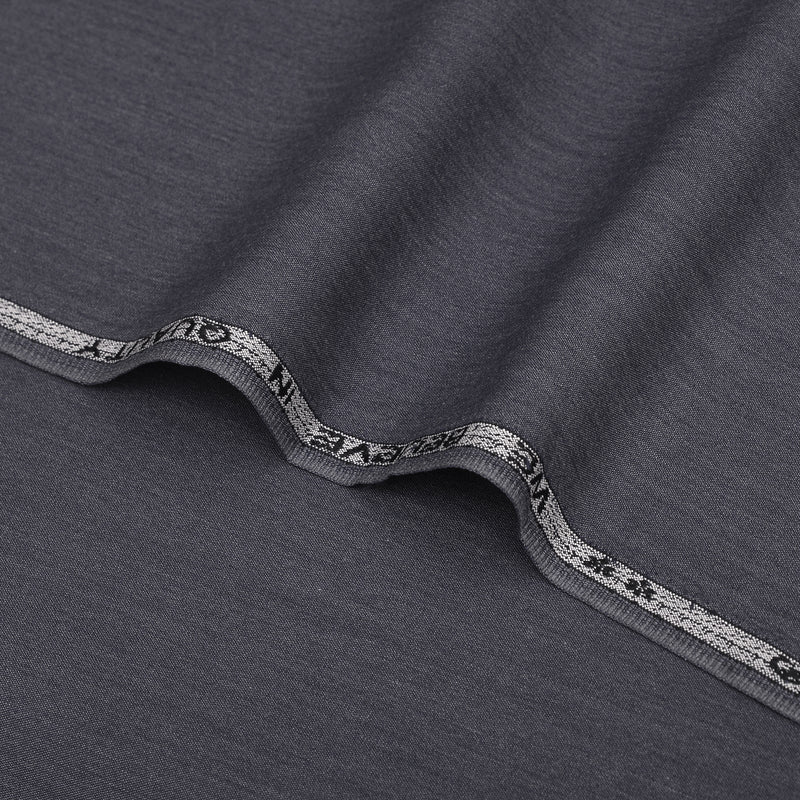 Obal Premium Deep Charcoal Grey Unstitched Men’s Suiting Fabric