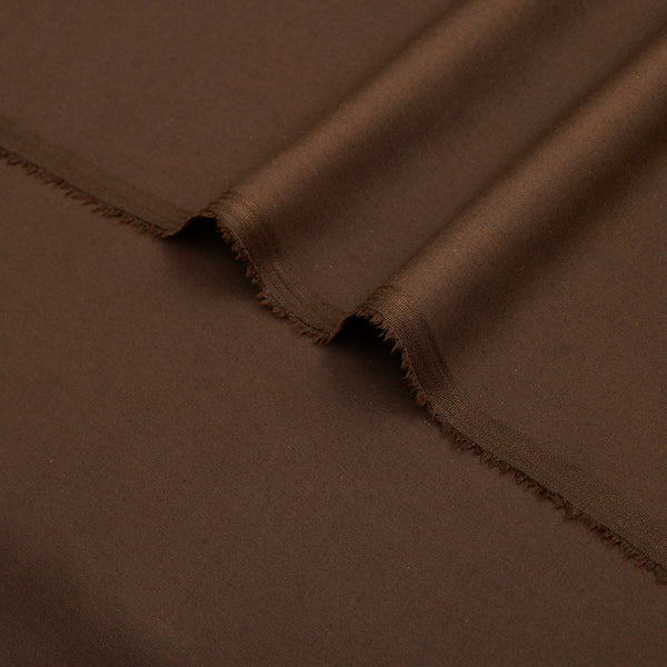 Premium Chocolate Brown Unstitched Men’s Suiting Fabric