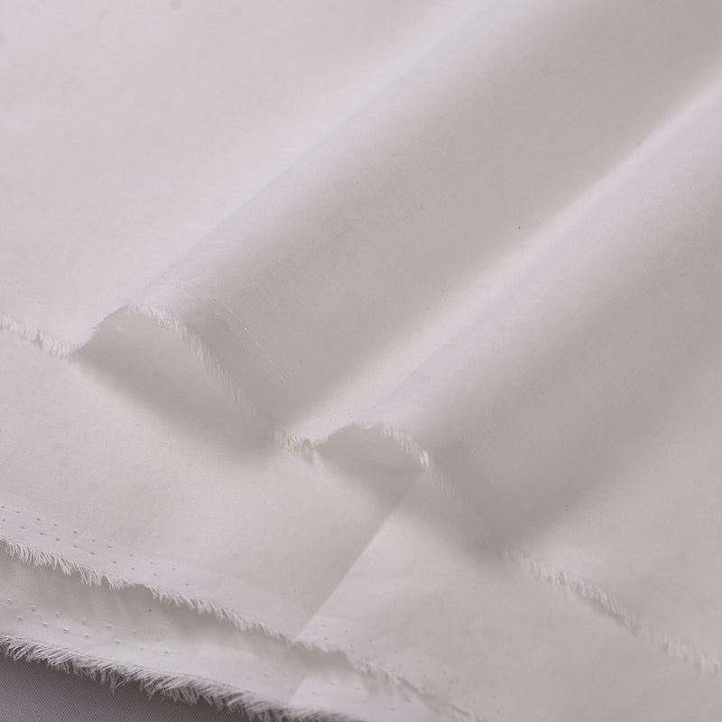 Executive Pure Off-White Unstitched Fabric-1