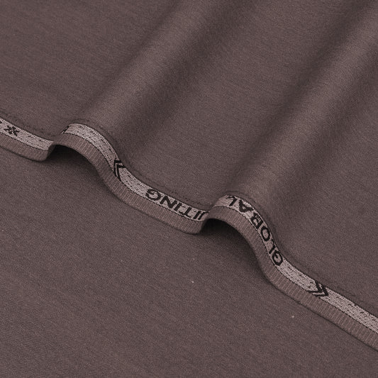 Global Premium Dusty Plum Brown Unstitched Men’s Suiting Fabric