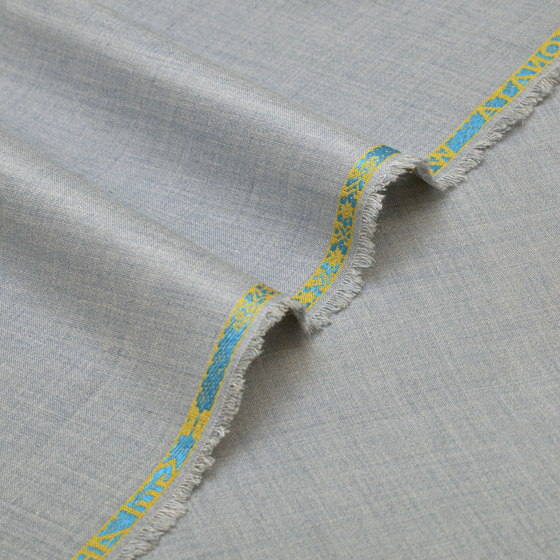 Sonata Premium Textured Steel Grey Unstitched Men’s Suiting Fabric