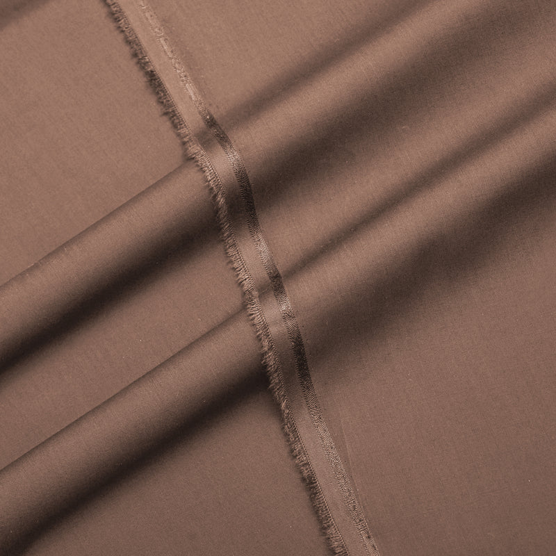 Cognac Brown — Premium Suiting Fabric-3