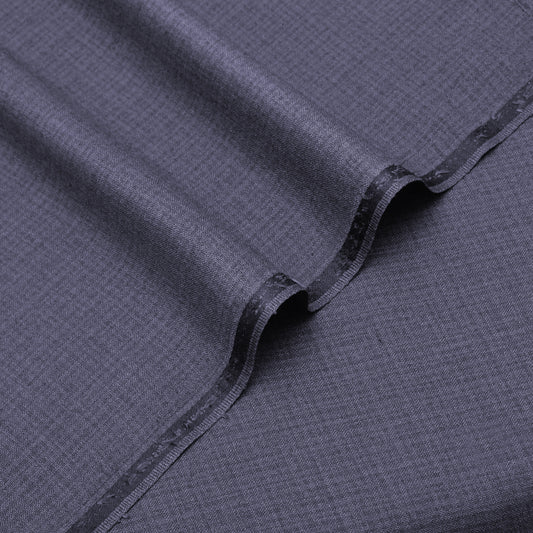 Premium Textured Charcoal Grey Unstitched Men’s Suiting Fabric