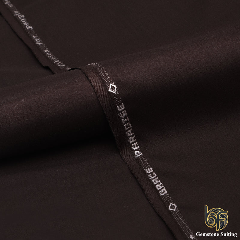 Prestige Brown Premium Suiting Fabric-5