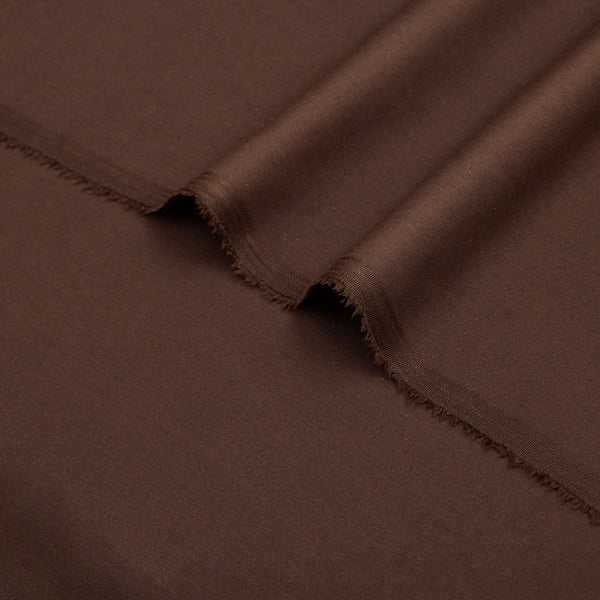 Premium Mahogany Brown Unstitched Men’s Suiting Fabric