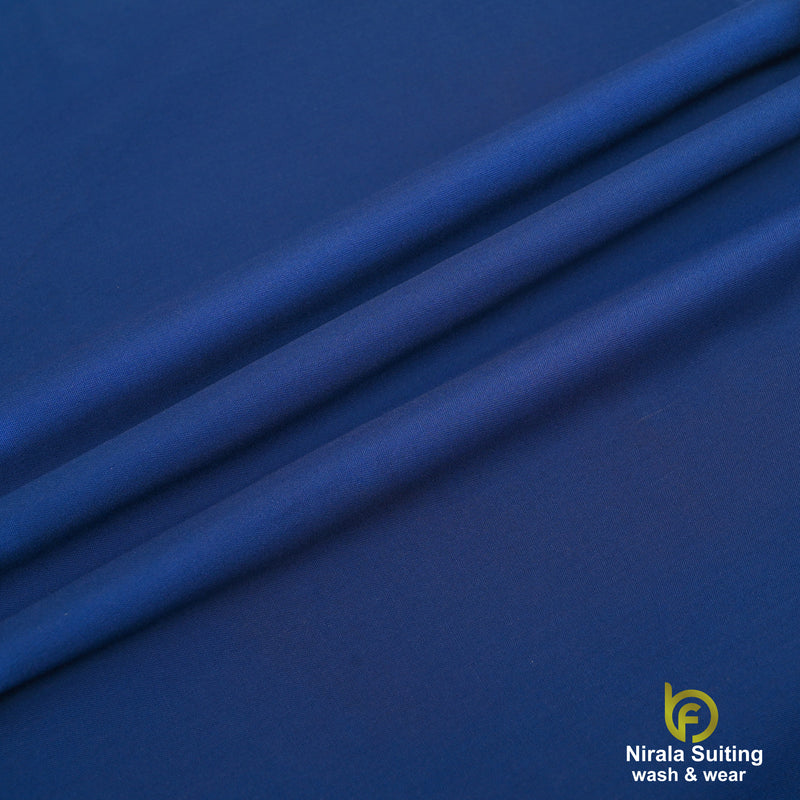 Brother Fabrics Nirala Gold – Royal Sapphire | Premium Wash & Wear Fabric