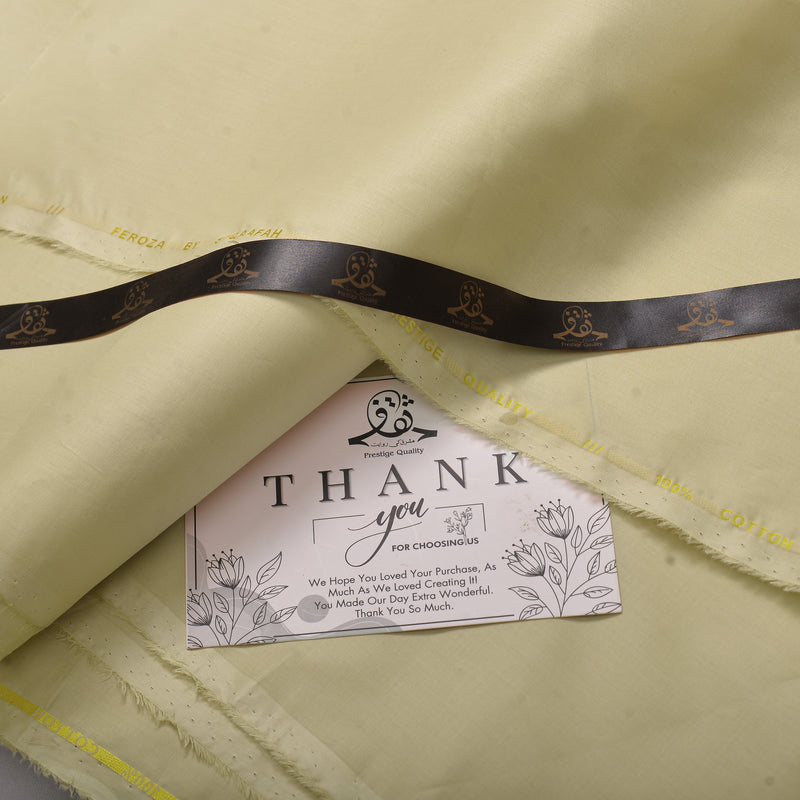 Elegant Warm Ivory Premium Cotton Fabric – Soft, Refined & Timeless-4