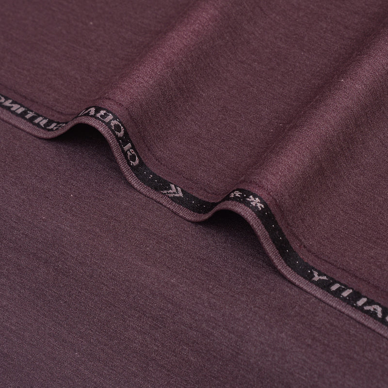 Obal Executive Collection – Deep Wine Unstitched Suit Fabric