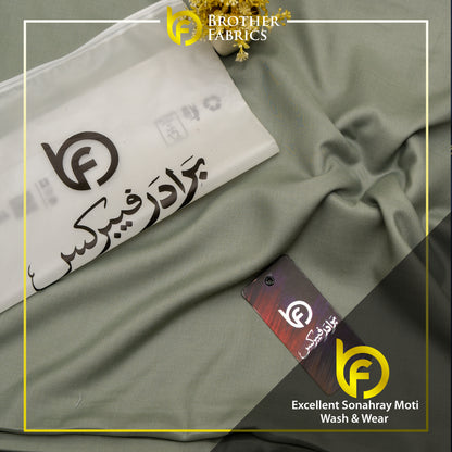 Brother Fabrics Excellent Sonahray Moti Wash & Wear – Sage Mist