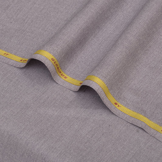 Glorious Collection Premium Soft Grey Unstitched Men’s Suiting Fabric
