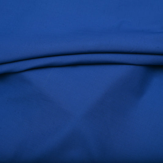 Classic Royal Blue Unstitched Wash & Wear Fabric for Men’s Suits-1