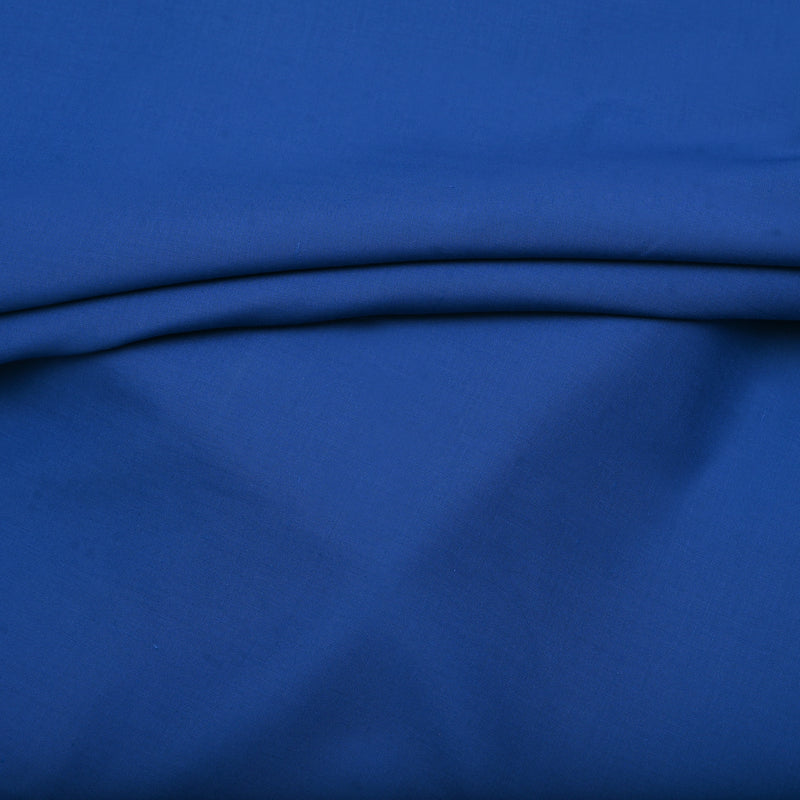 Classic Royal Blue Unstitched Wash & Wear Fabric for Men’s Suits-1