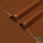 Feroza by Shaqaafah —Rich Chocolate Brown Premium Fabric-8
