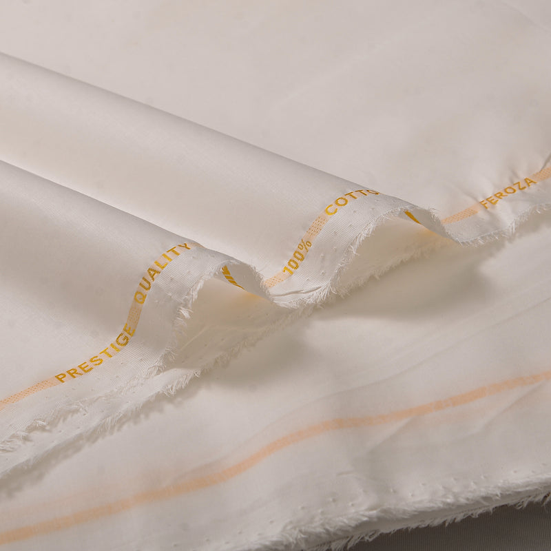 Pure White Elegance – Premium 100% Cotton Fabric-6