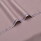 Premium Beige Fabric with Blue Printed Branding – High-Quality Textile Material