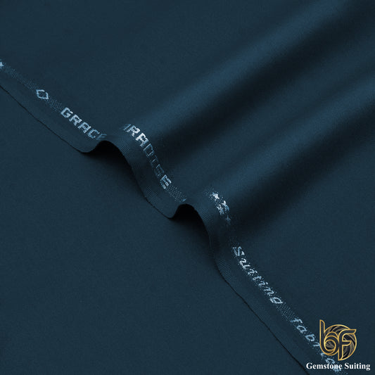 Midnight Blue Premium Suiting Fabric-11