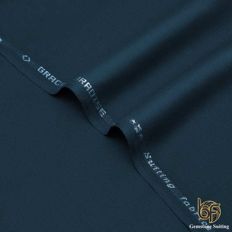 Midnight Blue Premium Suiting Fabric-11