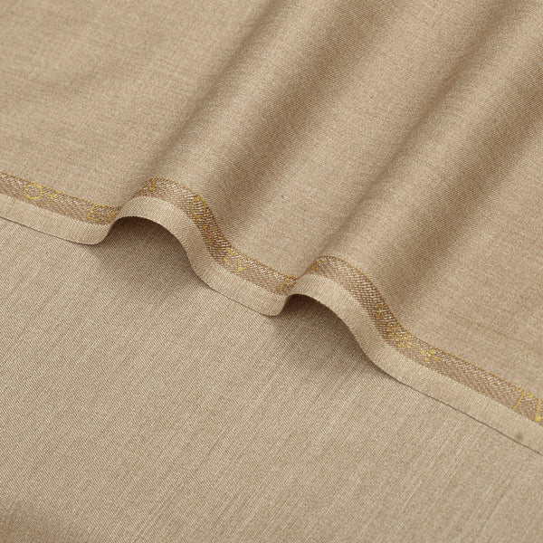 Premium Light Camel Beige Unstitched Men’s Suiting Fabric