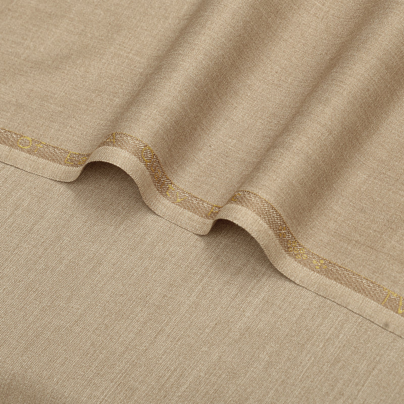 Premium Light Camel Beige Unstitched Men’s Suiting Fabric