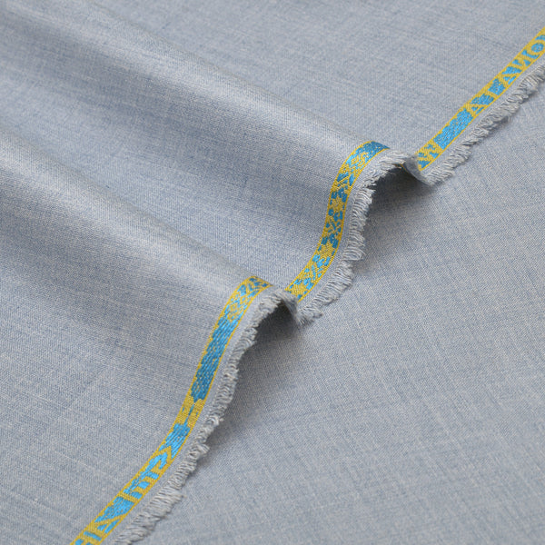 Sonata Premium Textured Slate Blue Unstitched Men’s Suiting Fabric
