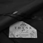 Classic Black Unstitched Wash & Wear Fabric for Men’s Suits-19