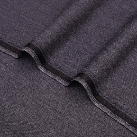 Obal Premium Dark Charcoal Melange Unstitched Men’s Suiting Fabric