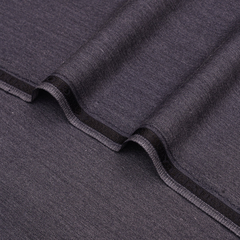 Obal Premium Dark Charcoal Melange Unstitched Men’s Suiting Fabric