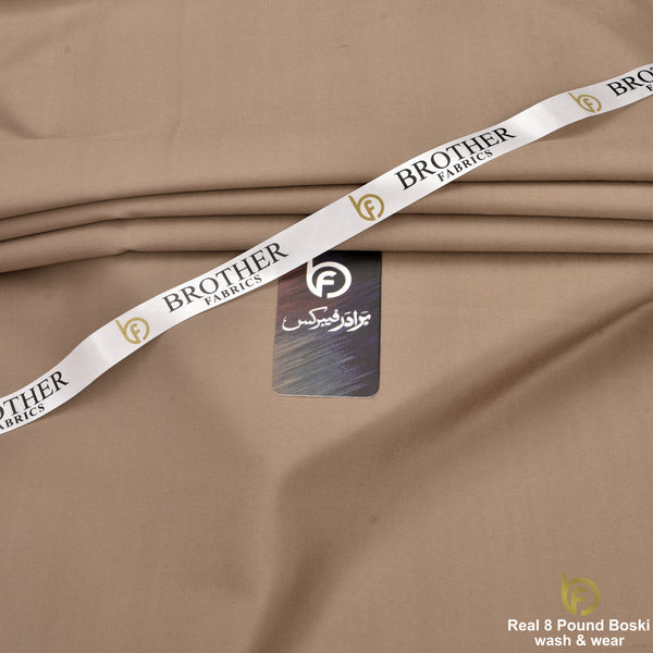 Desert Taupe Real 8 Pound Boski Wash & Wear Fabric | Brother Fabrics