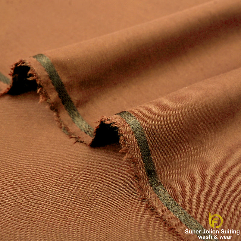 Super Jolion Wash & Wear Suiting Fabric – Camel Brown