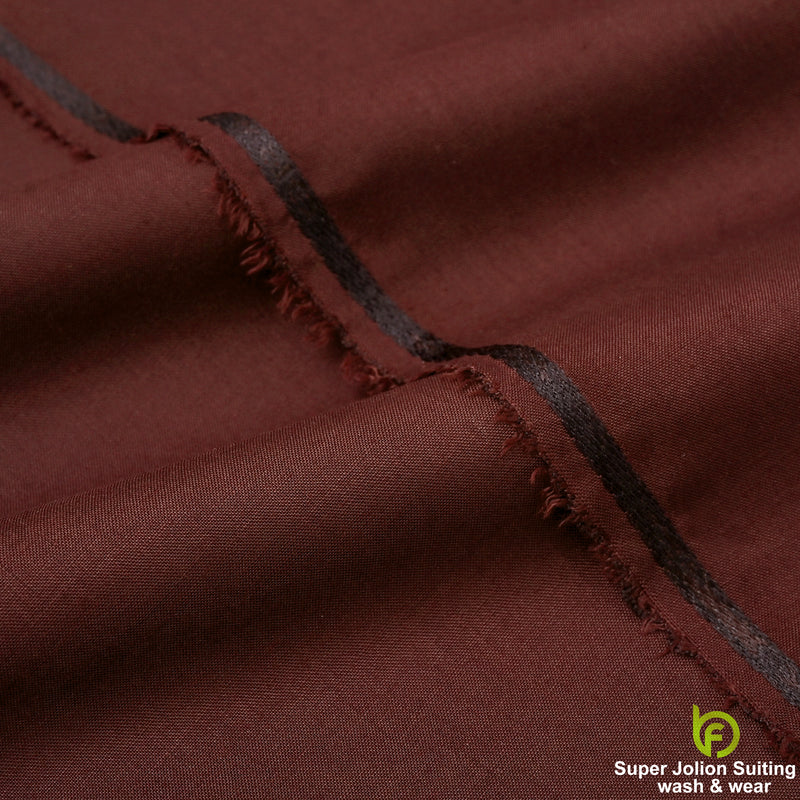 Super Jolion Wash & Wear Suiting Fabric – Mahogany