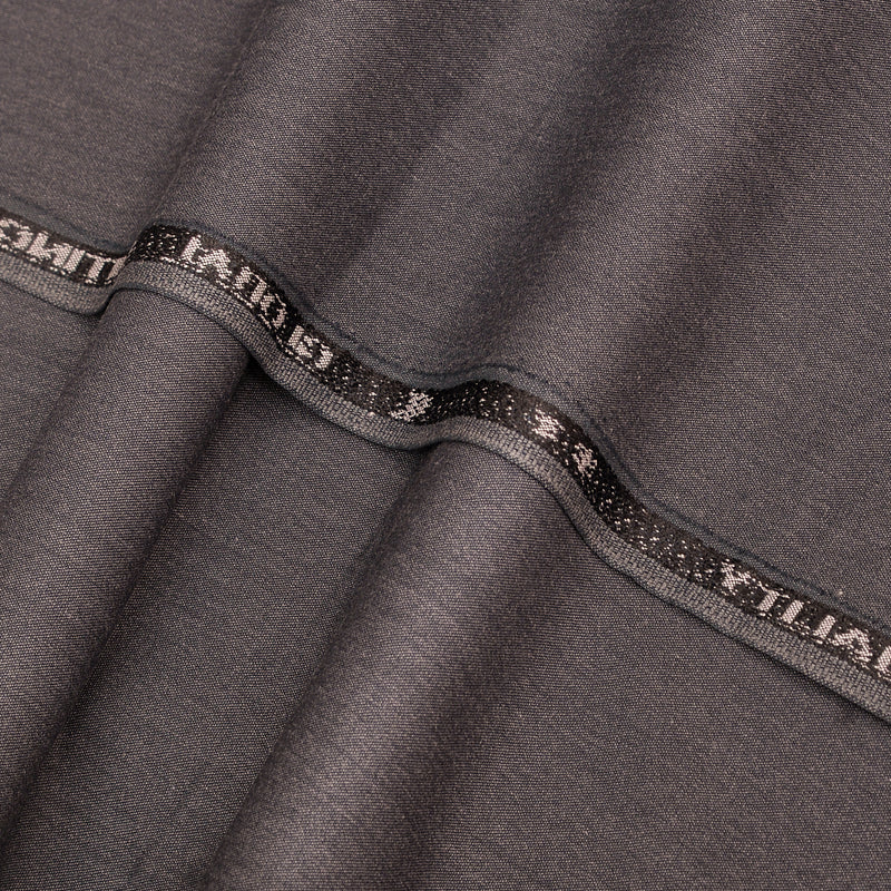 Brother Fabrics Premium Dark Charcoal Grey Unstitched Men’s Suiting Fabric