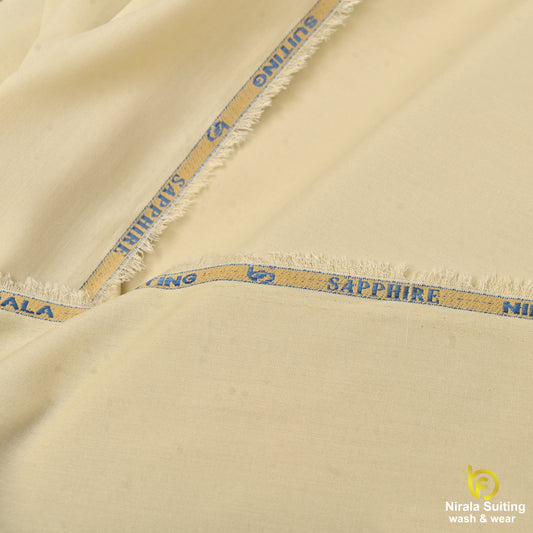 Nirala Suiting – Ivory Cream