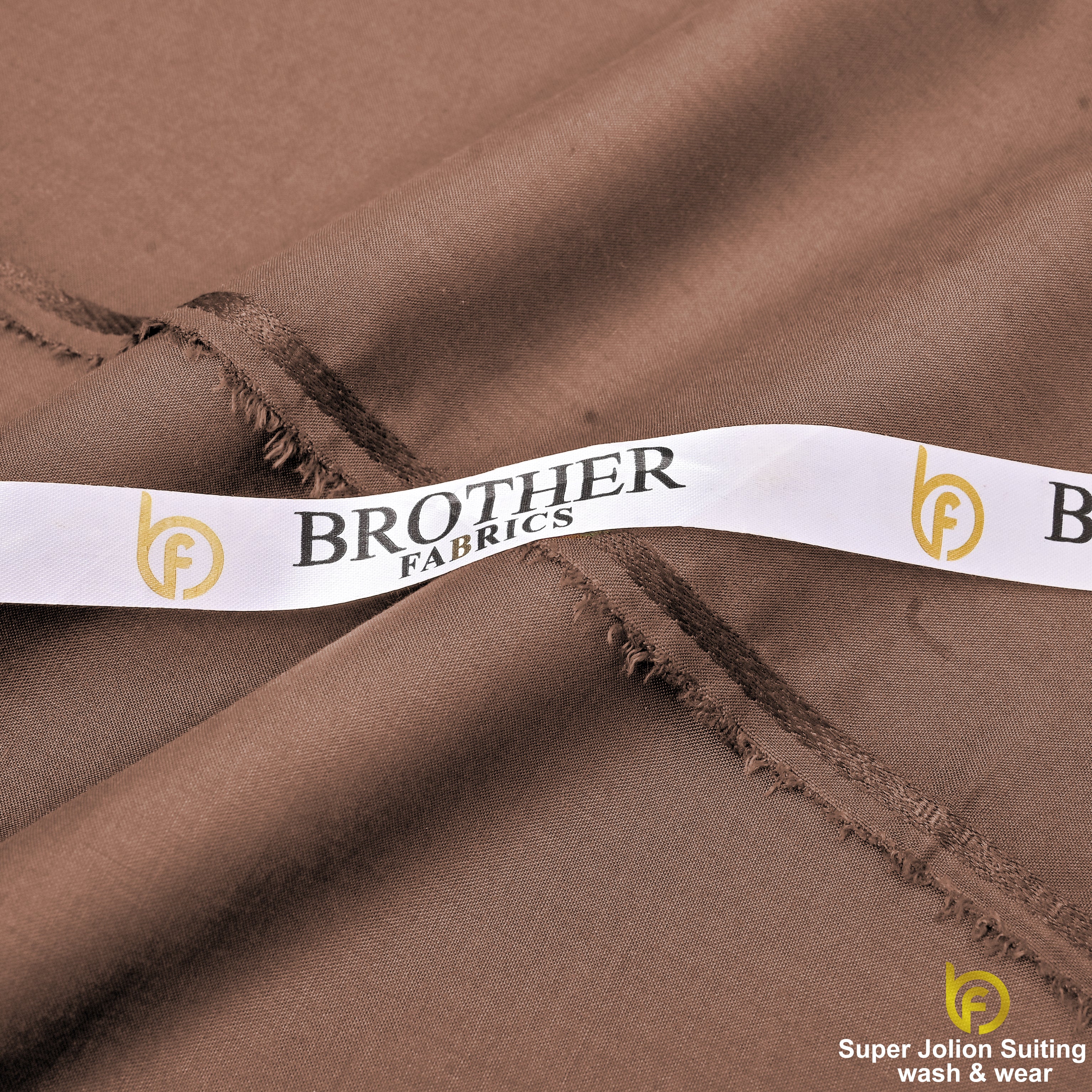 Super Jolion Wash & Wear Suiting Fabric – Coffee Brown