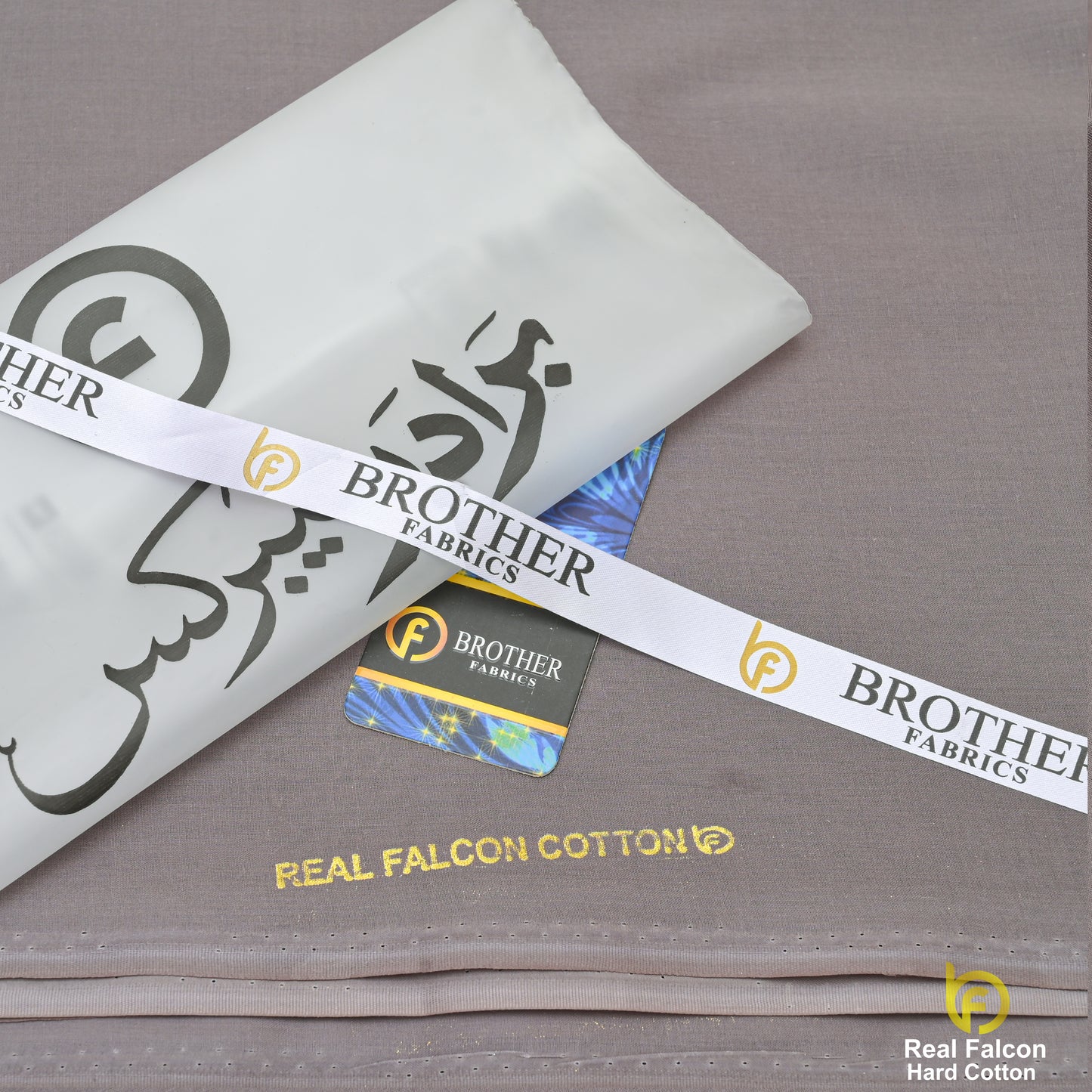 Brother Fabrics Real Falcon Hard Cotton – Premium Charcoal Grey Shade