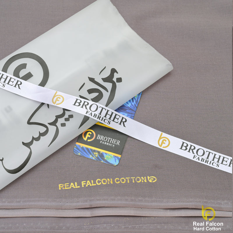 Brother Fabrics Real Falcon Hard Cotton – Premium Charcoal Grey Shade