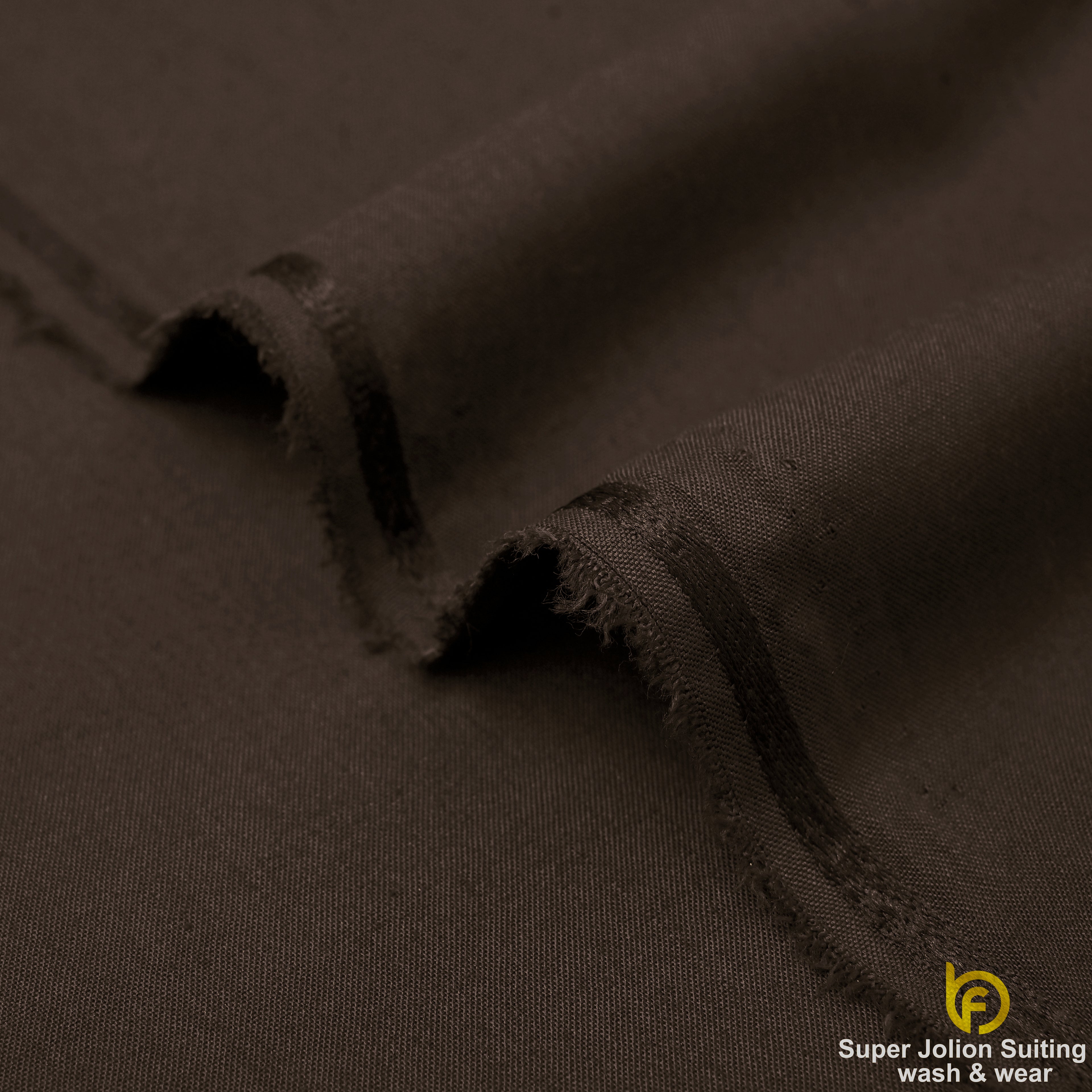 Super Jolion Wash & Wear Suiting Fabric – Chocolate Brown