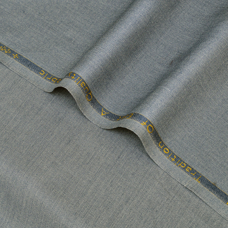Brother Fabrics Premium Sage Green Unstitched Men’s Suiting Fabric