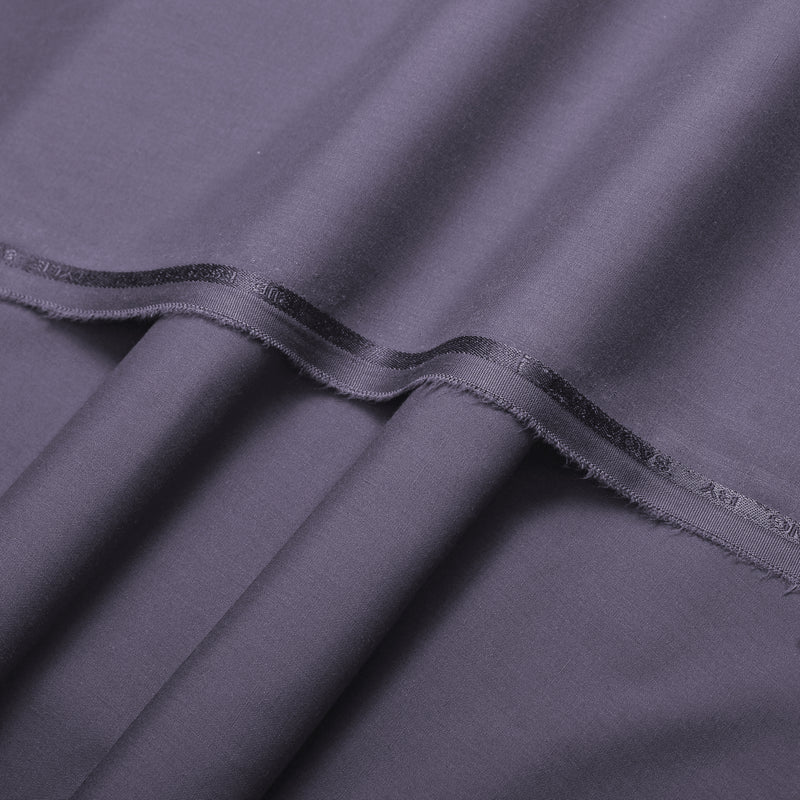 Premium Smooth Satin Fabric in Elegant Charcoal Gray-6