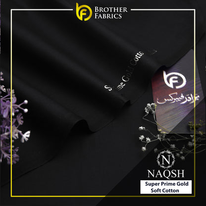 Super Prime Gold Soft Cotton – Midnight Black